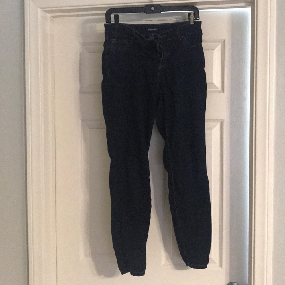 Dark wash petite jeans